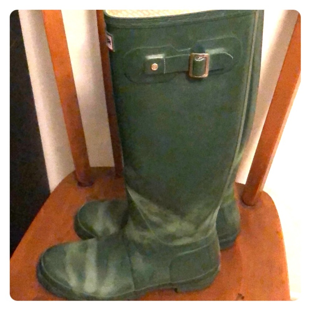 Hunter Green Hunter Boots